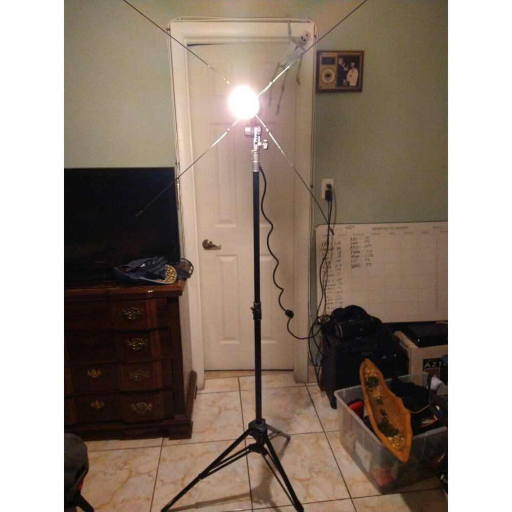 WESTCOTT PHOTO BASICS 750 6.5FT LIGHT STAND+ROTATING PORCELAIN HEAD